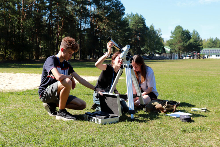 Obserwacje podczas obozu astronomicznego